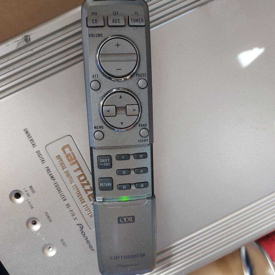 02ジャンク品扱いパイオニア カロッツエリアRS-P70X デジタルプロセッサー