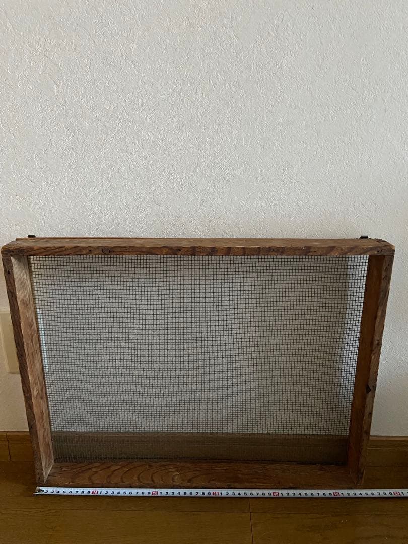 木枠網 古道具 ①