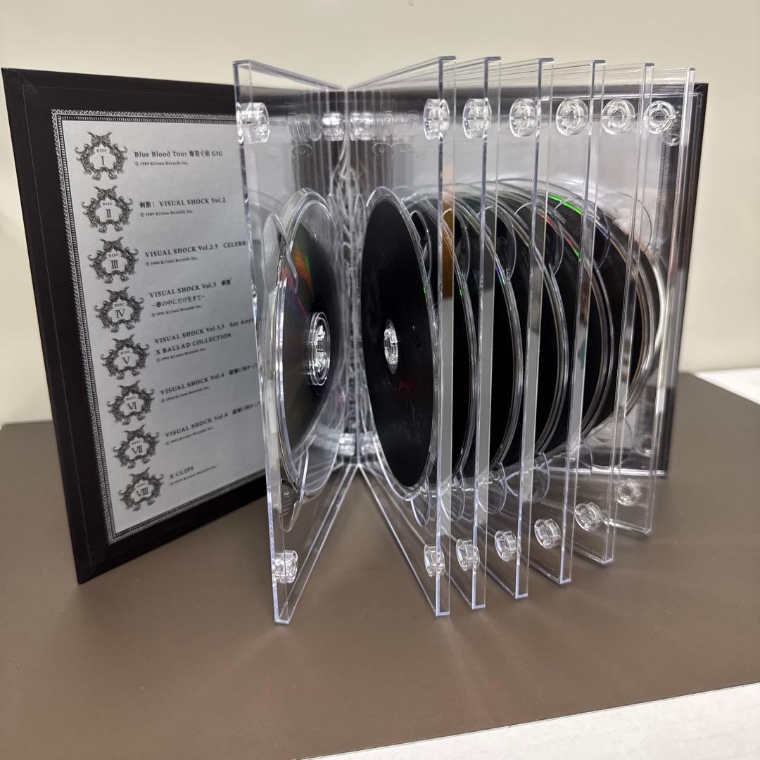 【希少】X VISUAL SHOCK DVD BOX 1989-1992