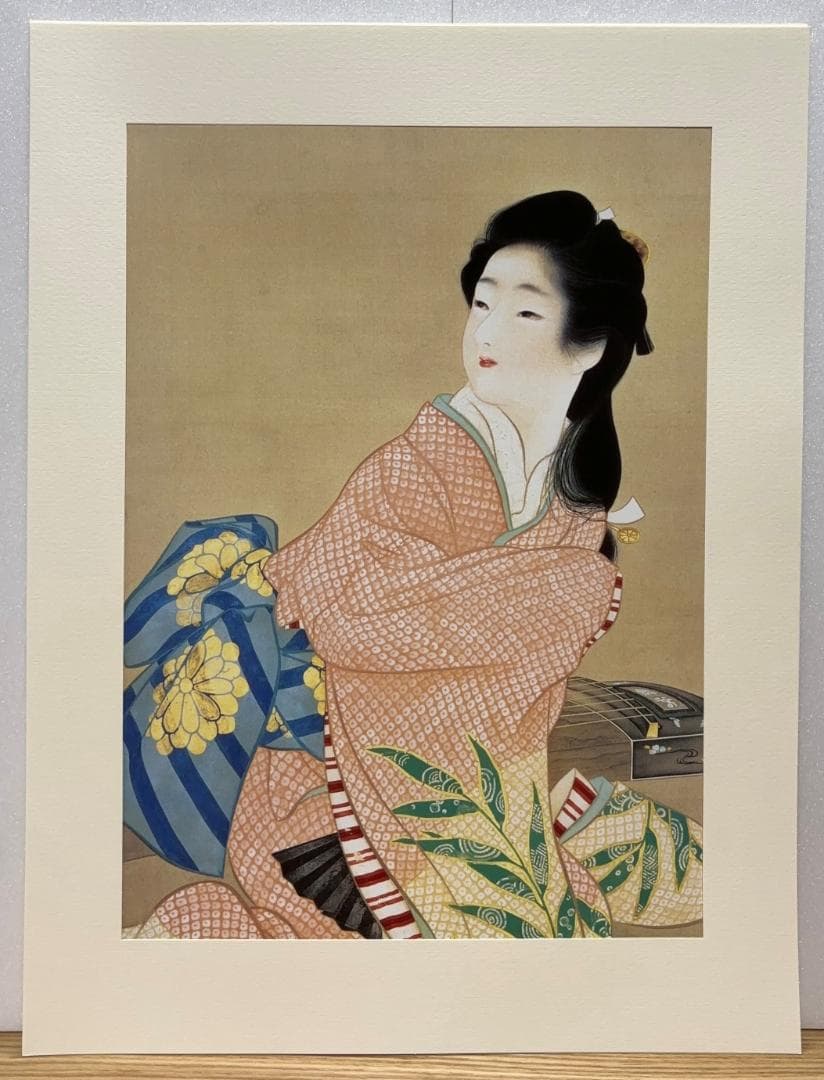 上村松園 「 佳人有情 」 平成五年三月十日 一版一刷 - アート