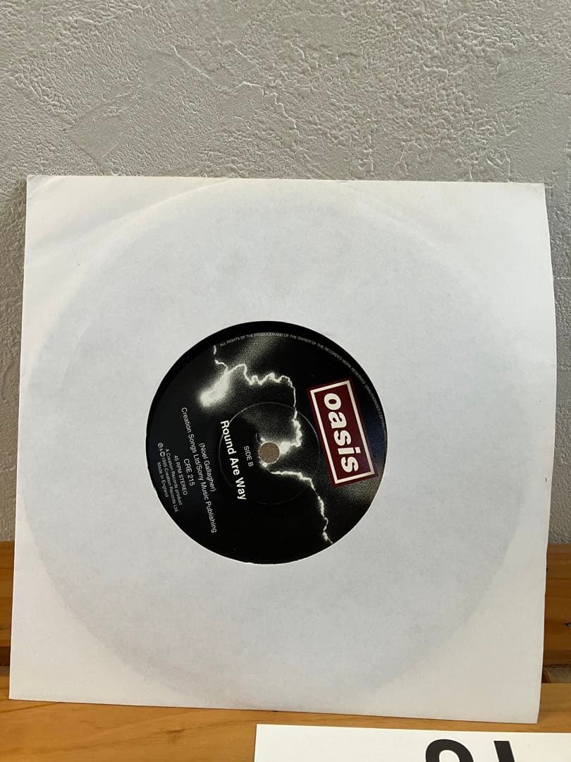 oasis WONDERWALL 7インチ レコード - メルカリ