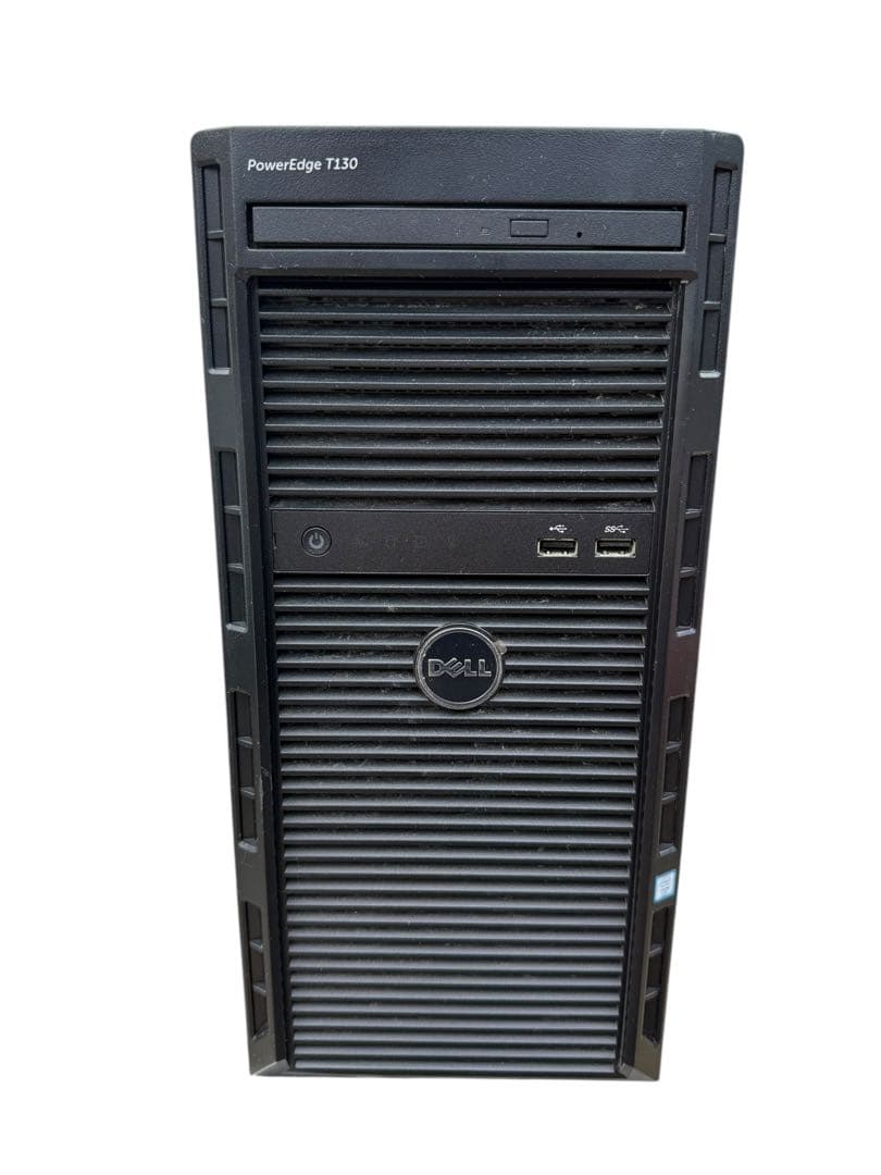 PowerEdge T130 PC デスクトップ DELL Intel Xeon Dell PowerEdge T130 Server E3-1270 v6 3.8GHz 64GB RAM 2x4TB HDD