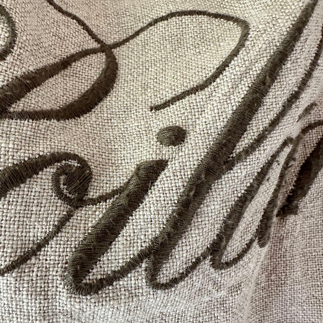 入手困難】ポワラーヌ リネン トートバッグ エコバッグ 刺繍 パリ限定