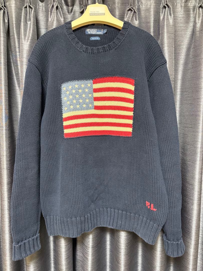 ラルフローレン　星条旗セーター　Lサイズ 楽天市場】ラルフローレン POLO Ralph Lauren 星条旗 アメリカン