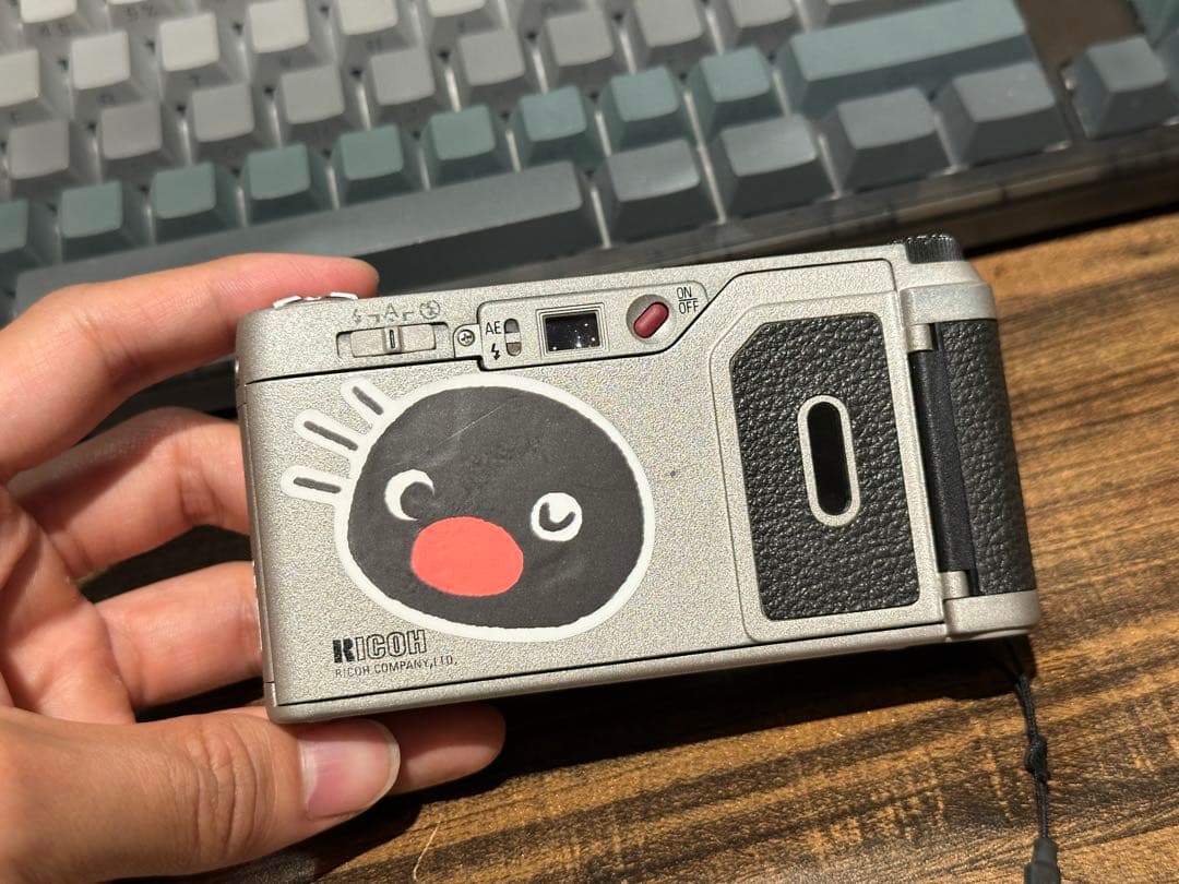 液晶正常 フードあり 完動 リコー RICOH GR1S