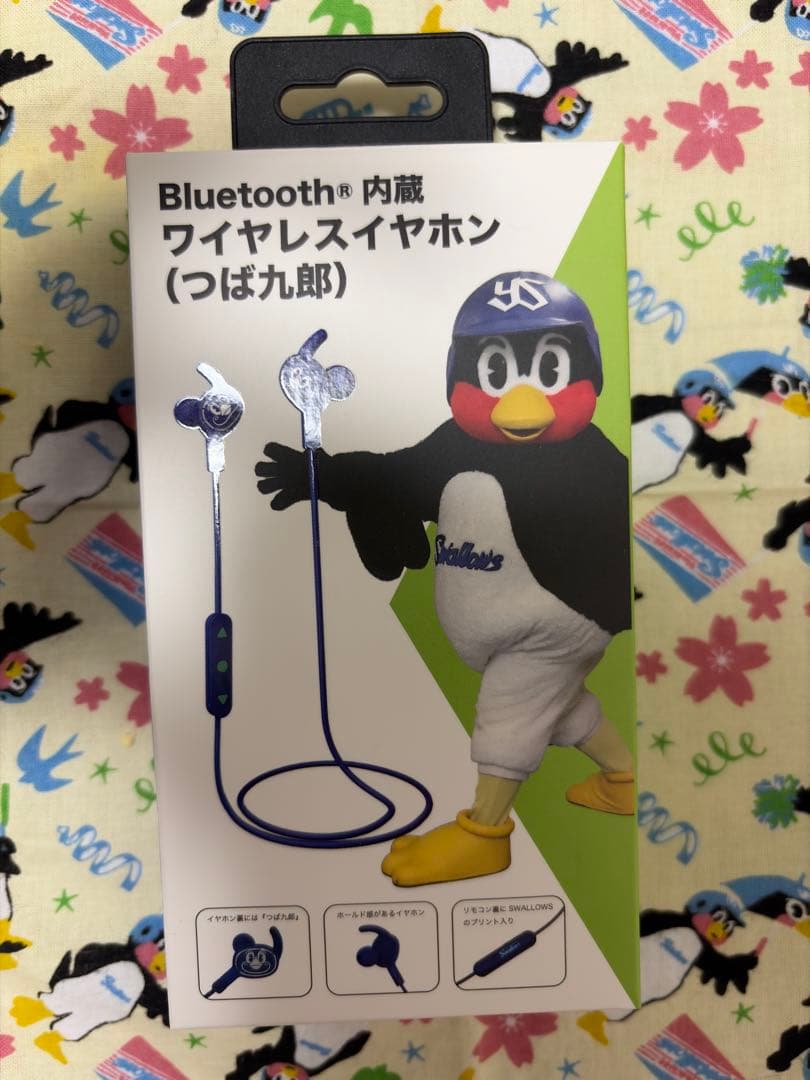 つば九郎　ワイヤレスイヤホン 東京ヤクルトスワローズ つば九郎ワイヤレスイヤホン イヤフォン