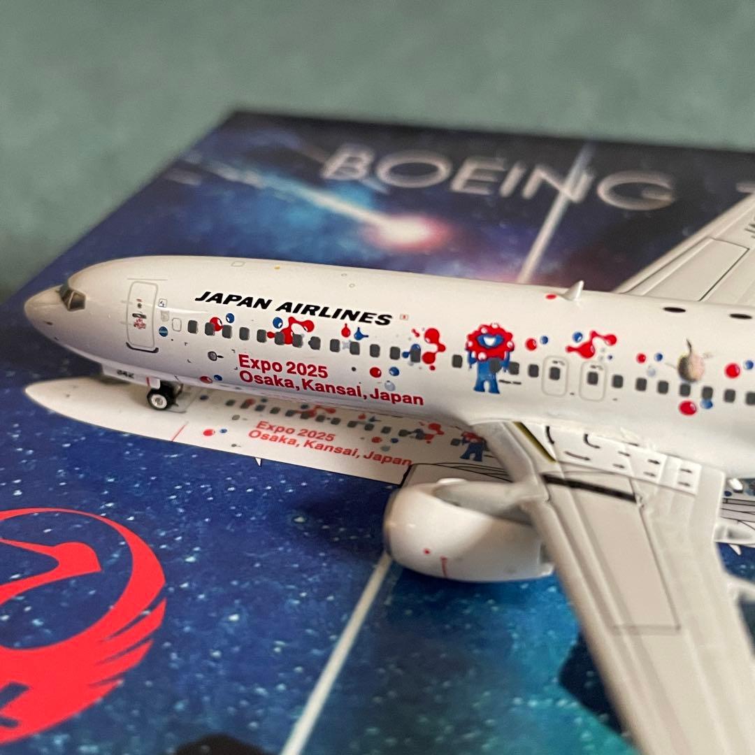 JAL 737-800 ガンダム EXPO JA342J ph 1:400 - メルカリ