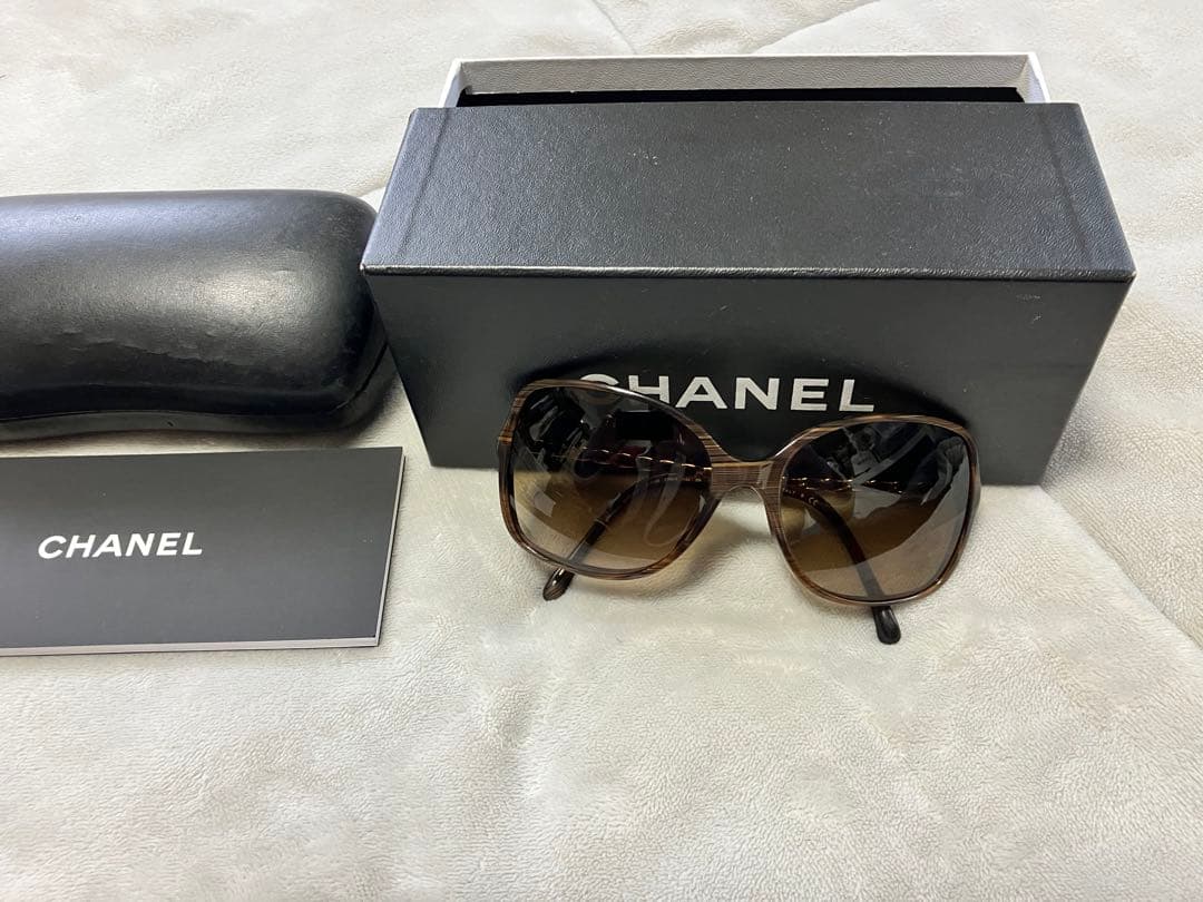 CHANEL サングラス ブラウン - メルカリ