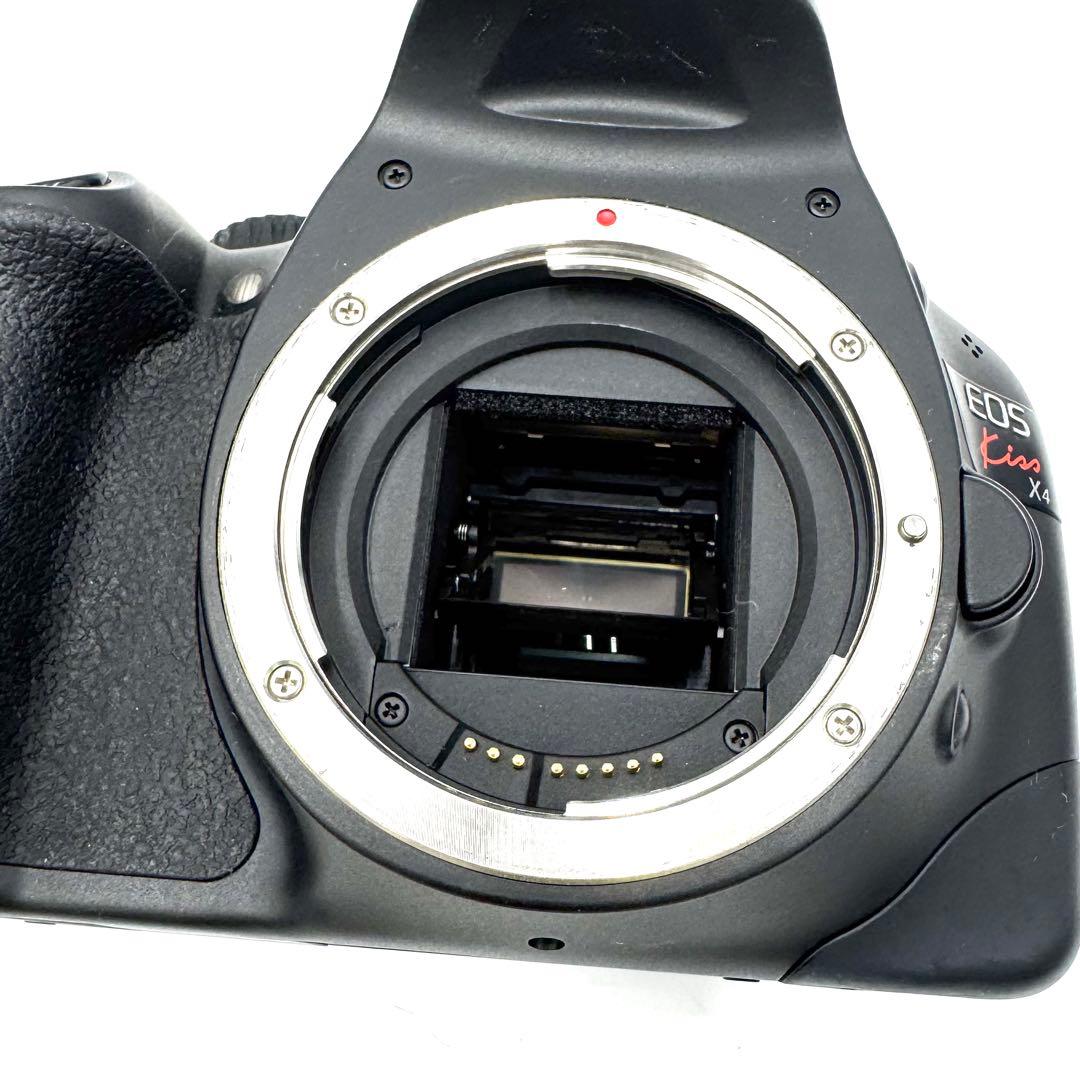 ❁初心者オススメ❁美品❁CANON キヤノンEOS Kiss X4 レンズキット