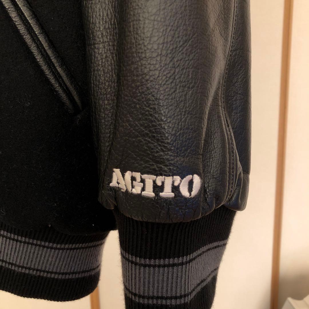 AGITO限定NITROWレザースタジャンXLナイトロウNITRO着用 - メルカリ