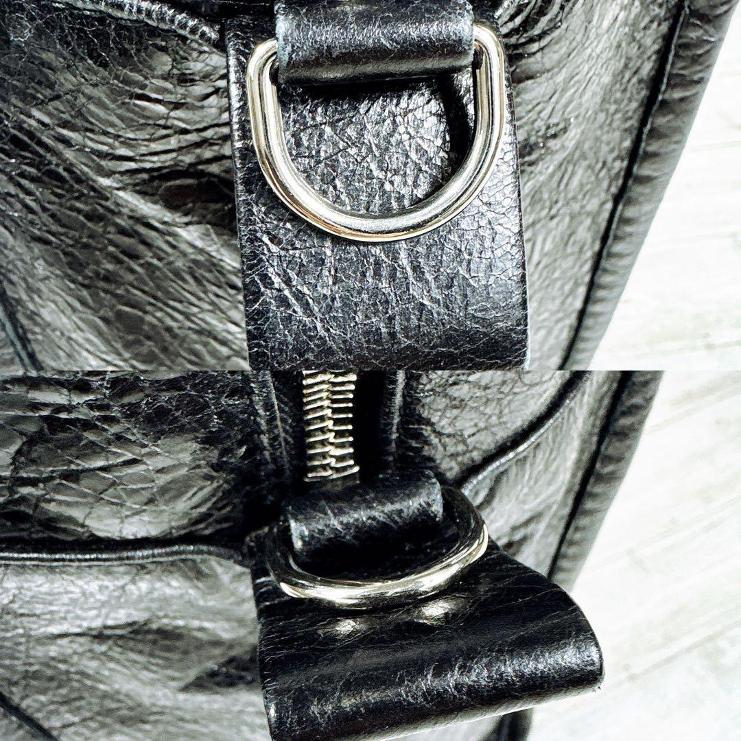 BALENCIAGA トート ショルダー 2way バザールショッパー 黒 S - メルカリ