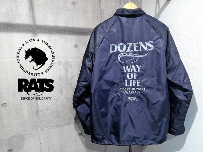 極美品 RATS ラッツ WAY OF LIFE ボア コーチジャケットL 名作 - メルカリ