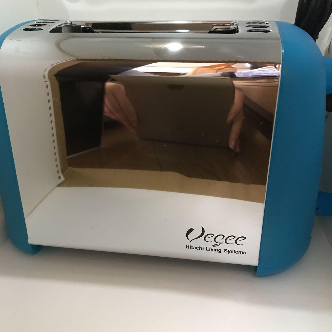 未使用・美品】HITACHI PTO-11(A) ポップアップ トースター 青 - メルカリ