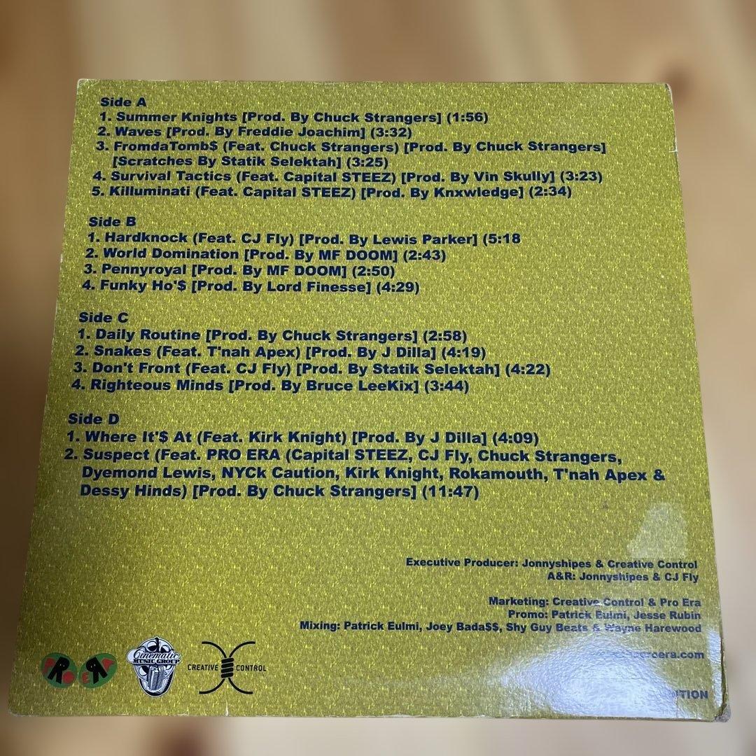 Joey Bada$$ 1999 レコード 2LP クリアバイナル