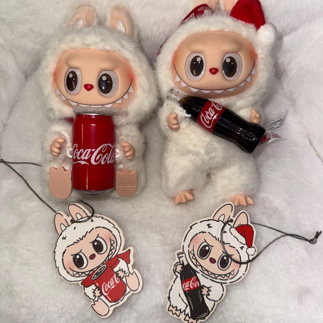 【正規品・未使用品】POPMART コラ・コーラ ラブブ LABUBU 正規品】 ラブブ Labubu コカ・コーラ らぶぶ ぬいぐるみ POP MART THE