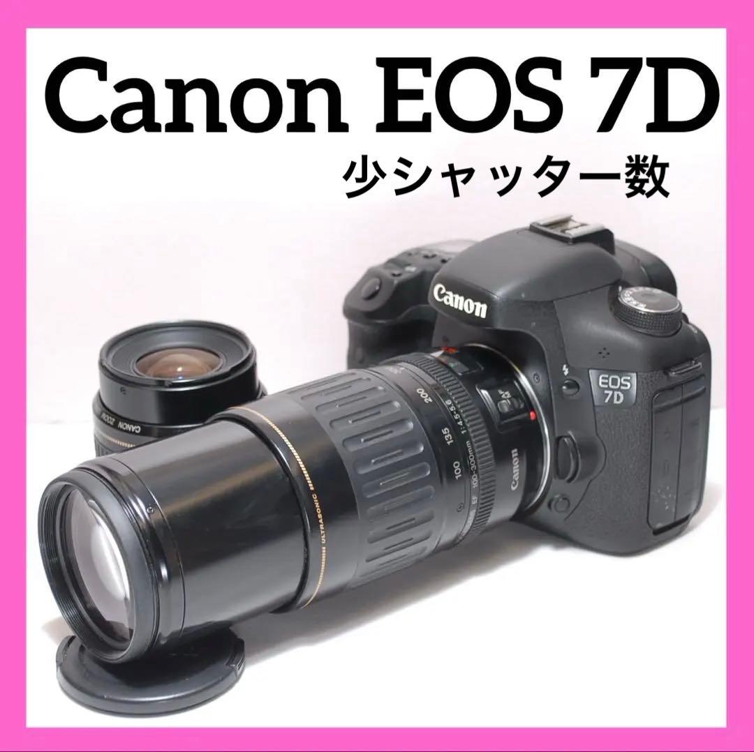 ✨ハイアマチュアに✨Canon EOS 7D✨ダブルレンズ✨超望遠レンズ