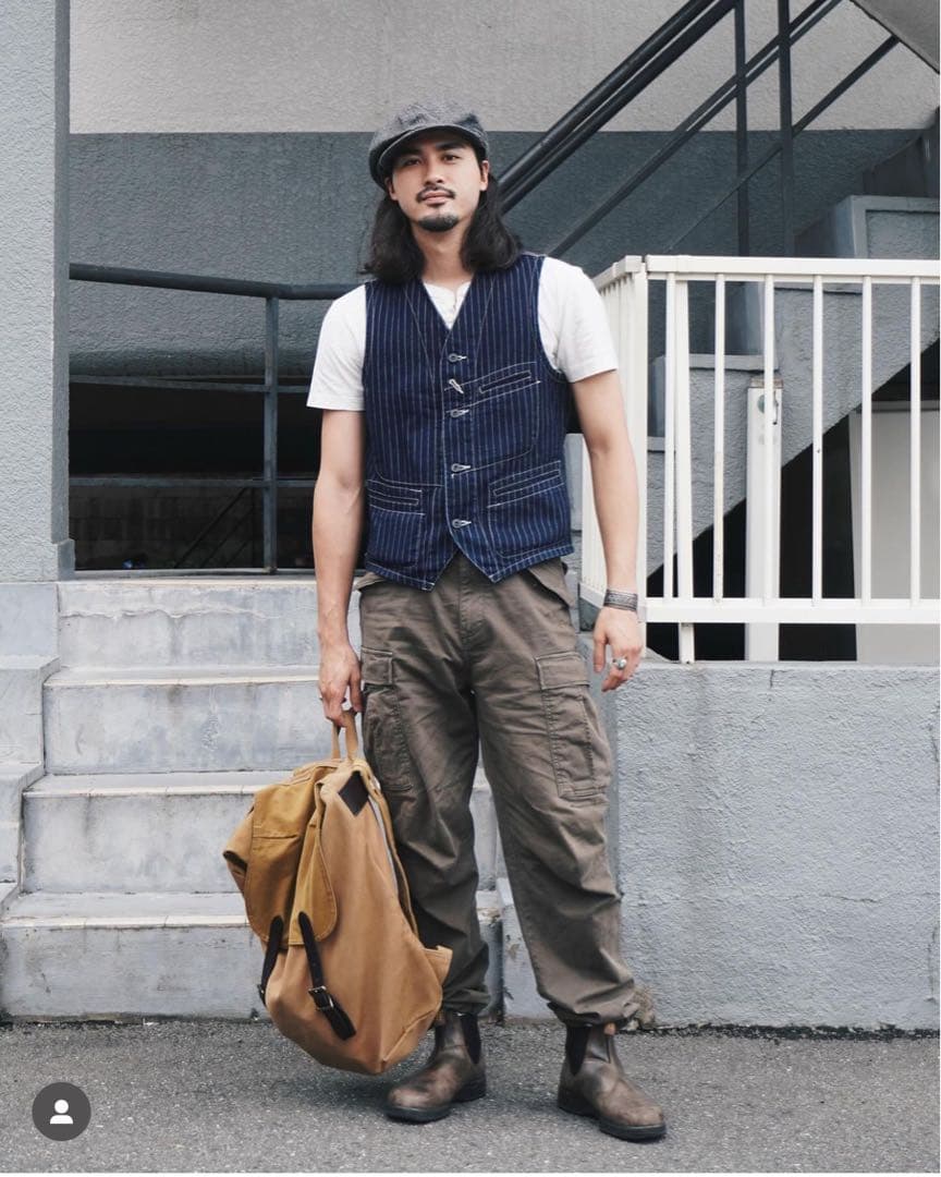 美品】sugar cane シュガーケーン ウォバッシュ ベスト 36 - メルカリ