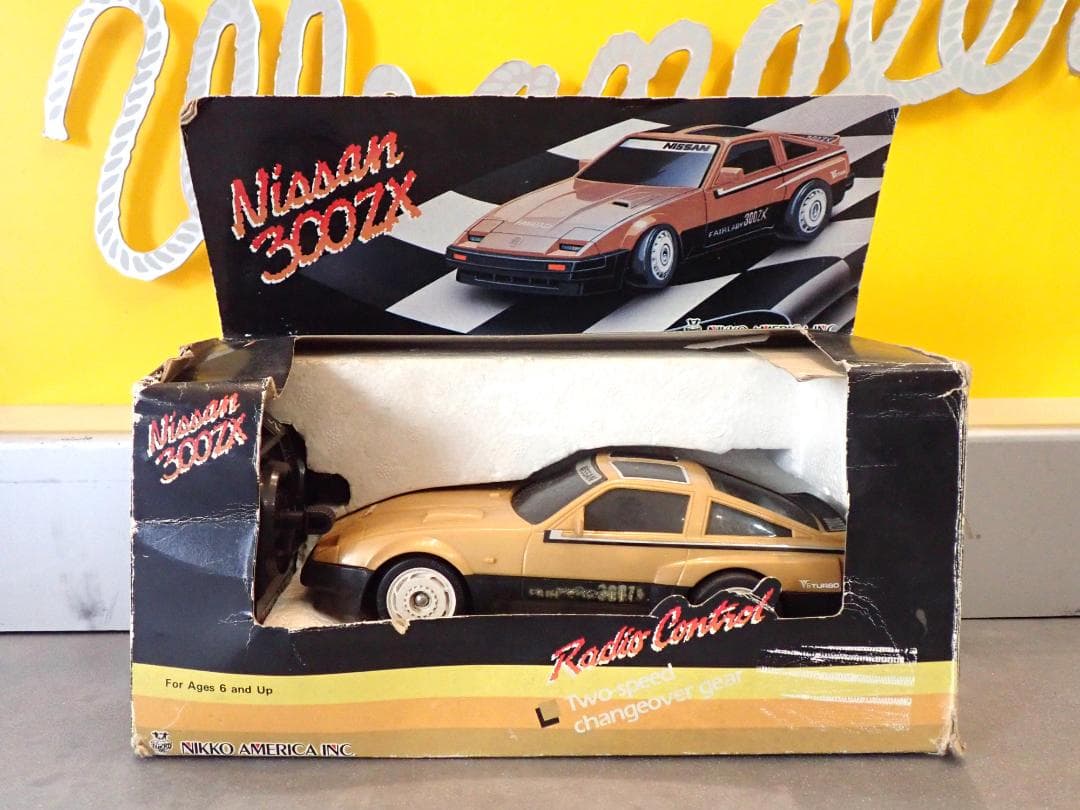 1985年製 NIKKO ニッサン 300ZX ラジコンカー 逆輸入☆ジャンク品