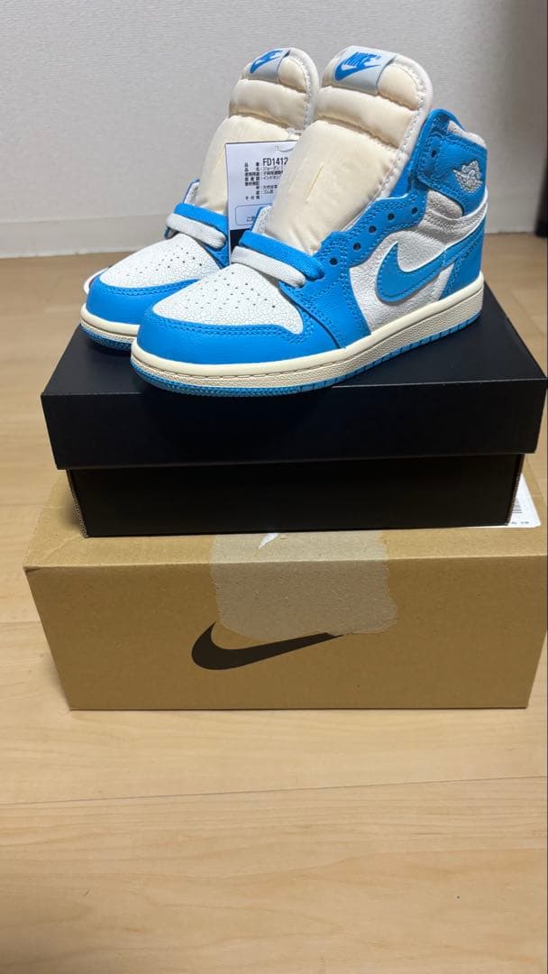 スニーカー Nike PS AirJordan 1 HighOG UNCReimagined Amazon.com | JORDAN 1 RETRO HIGH OG (PS) 