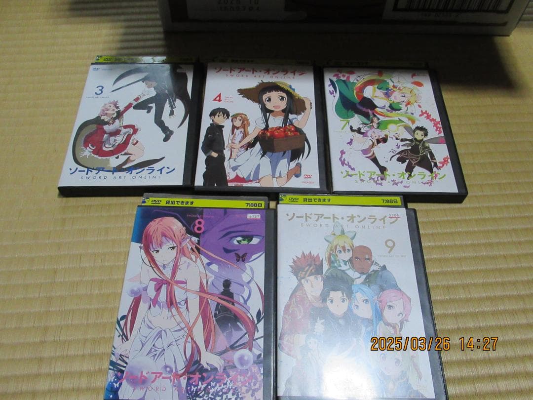 ソ－ドア－トオンライン　DVD 33本セット　　レンタル落ち