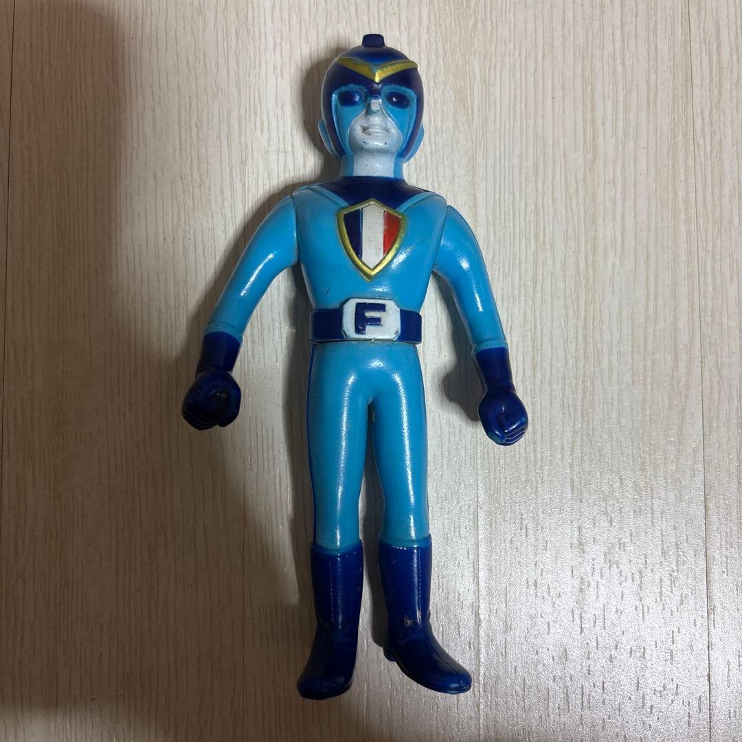 当時物 ポピー ソフビ バトルフィーバーJ バトルフランス 東映