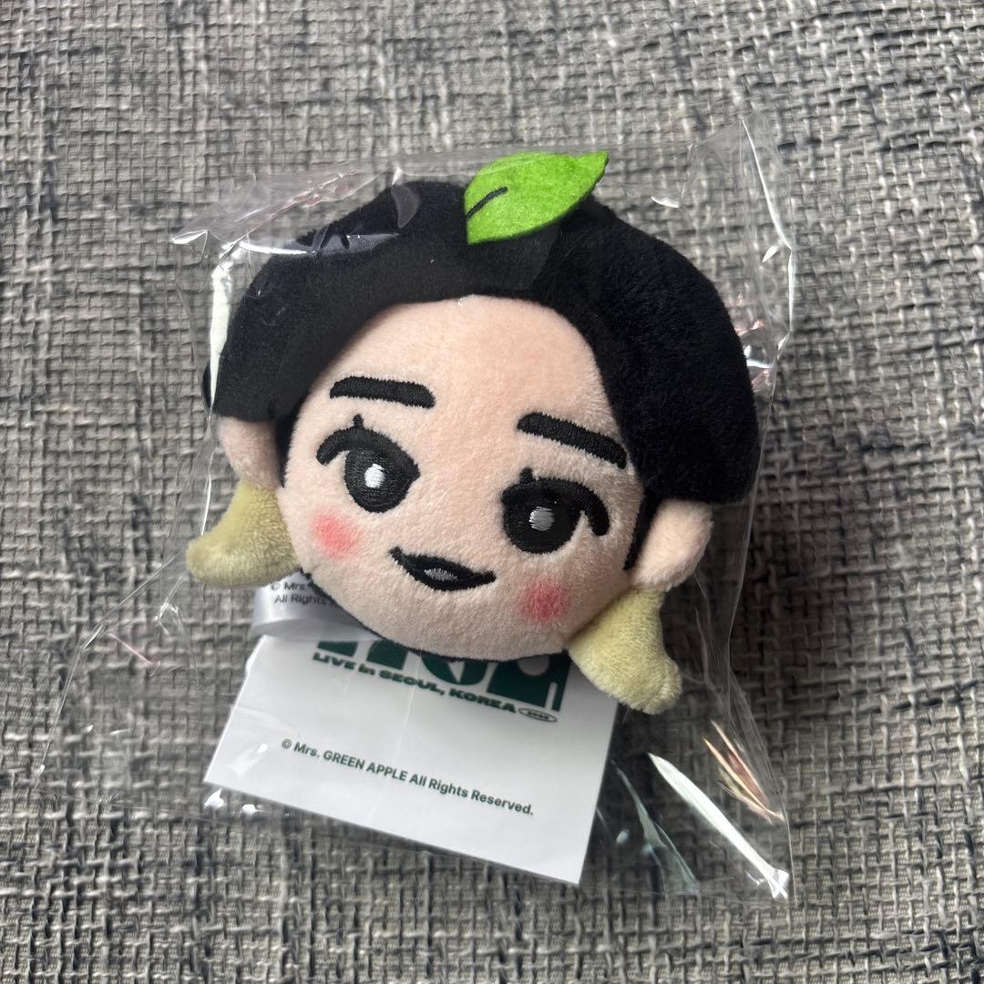 Mrs. GREEN APPLE 大森元貴 ぬいぐるみ キーリング ソウルコン - メルカリ