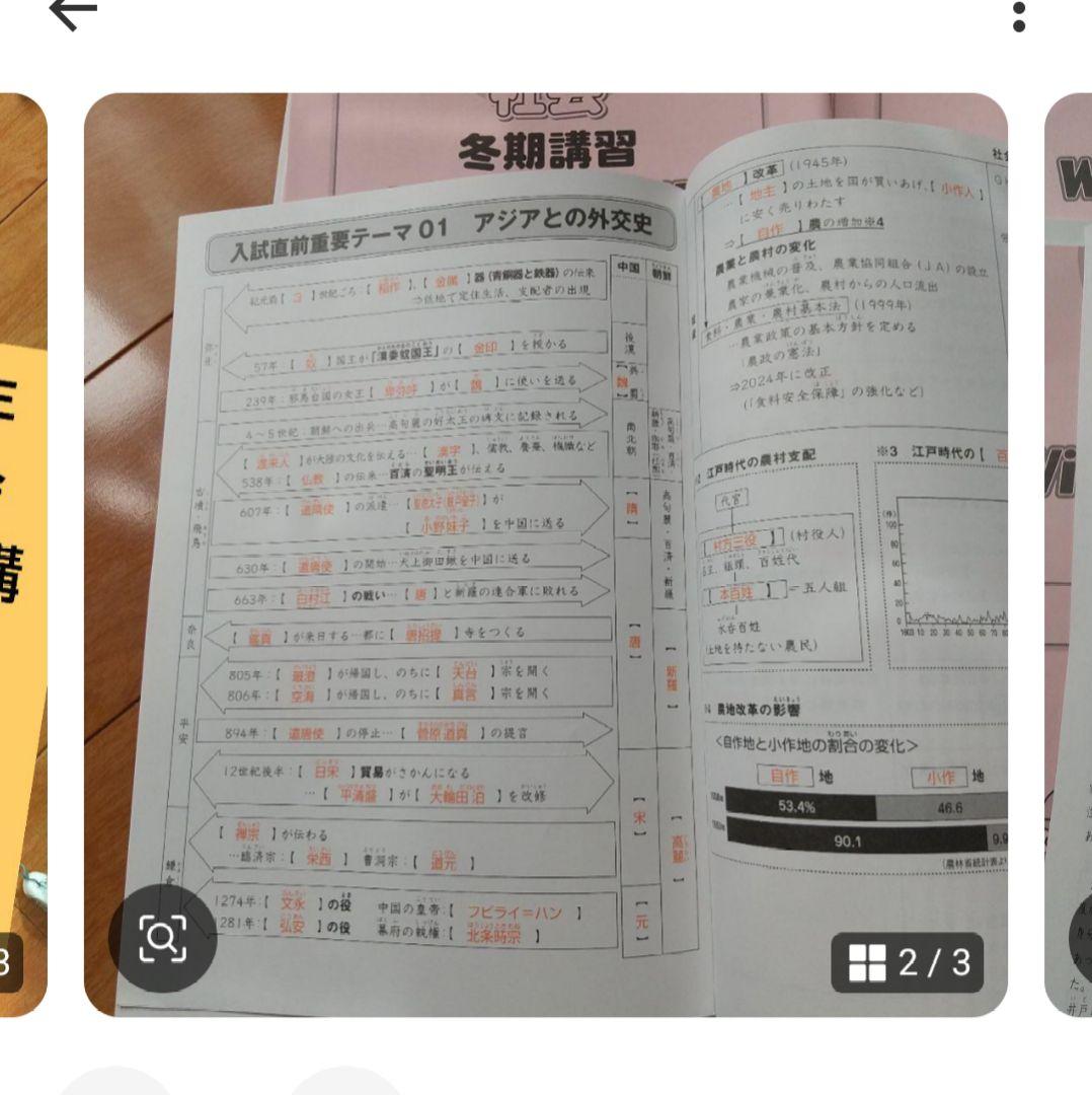 6年 サピックスWinter SapiX 社会 冬期講習教材 6冊セット - メルカリ