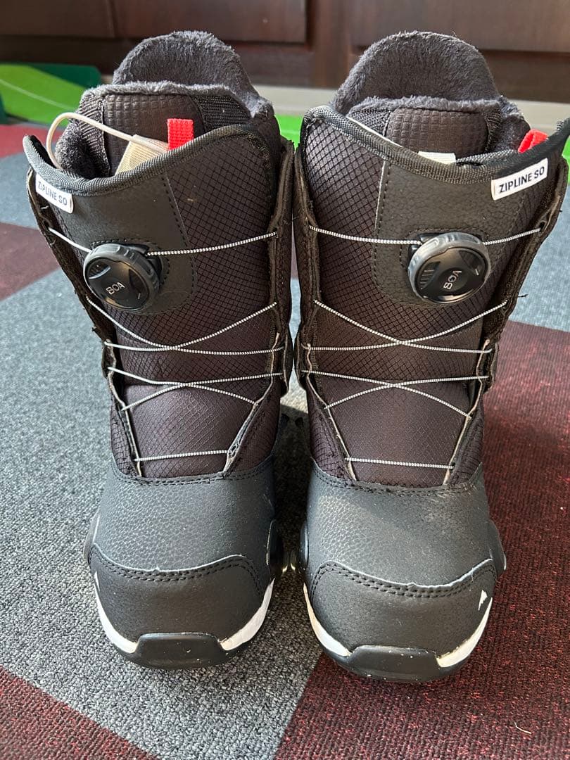 美品　23.0cm ステップオン　キッズ　スノーボードブーツ ZIPLINE