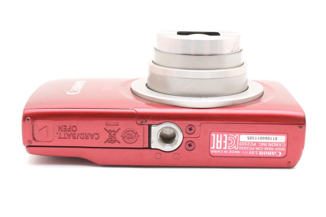 Canon IXY 200 コンパクトデジタルカメラ レッド キヤノン - メルカリ