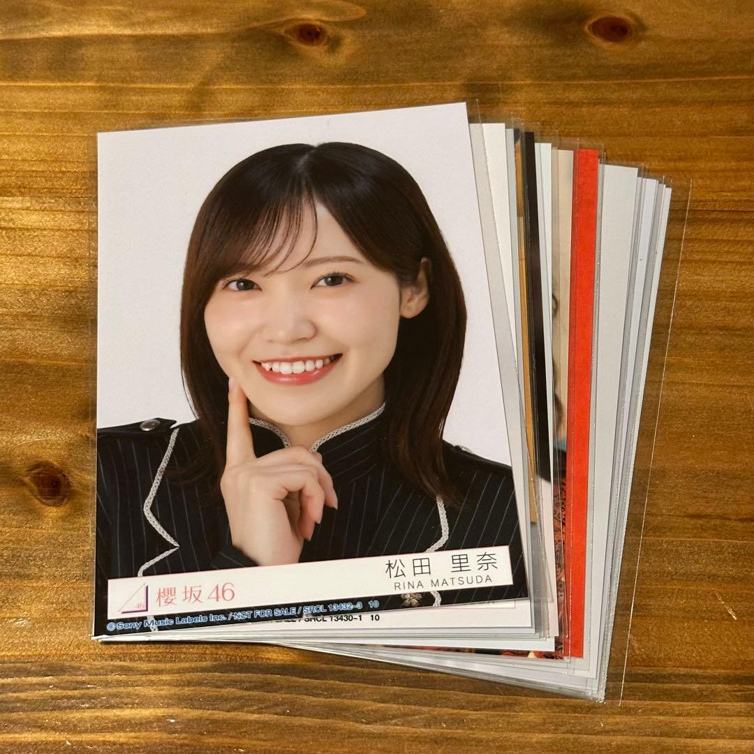 櫻坂46 松田里奈 生写真 16枚まとめ売り - メルカリ