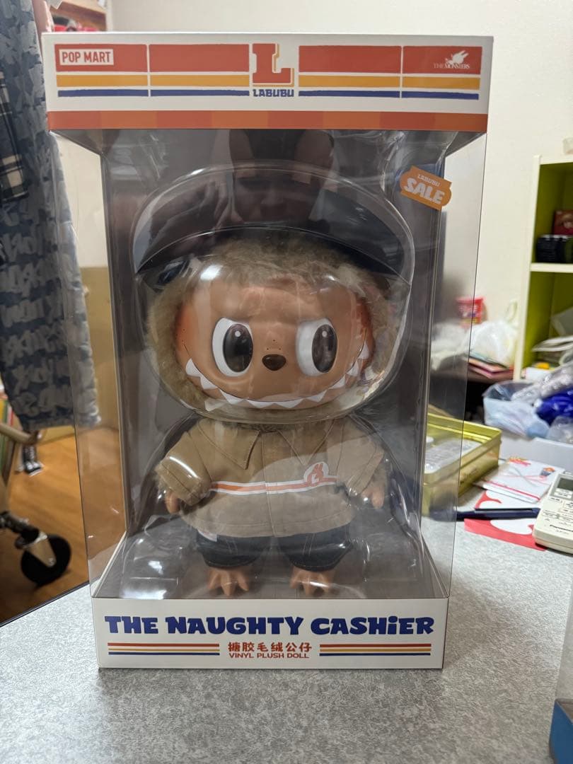 ぬいぐるみ POP MART THE NAUGHTY CASHIER LABUBU 楽天市場】正規品 POP MART THE MONSTERS The Naughty Cashier