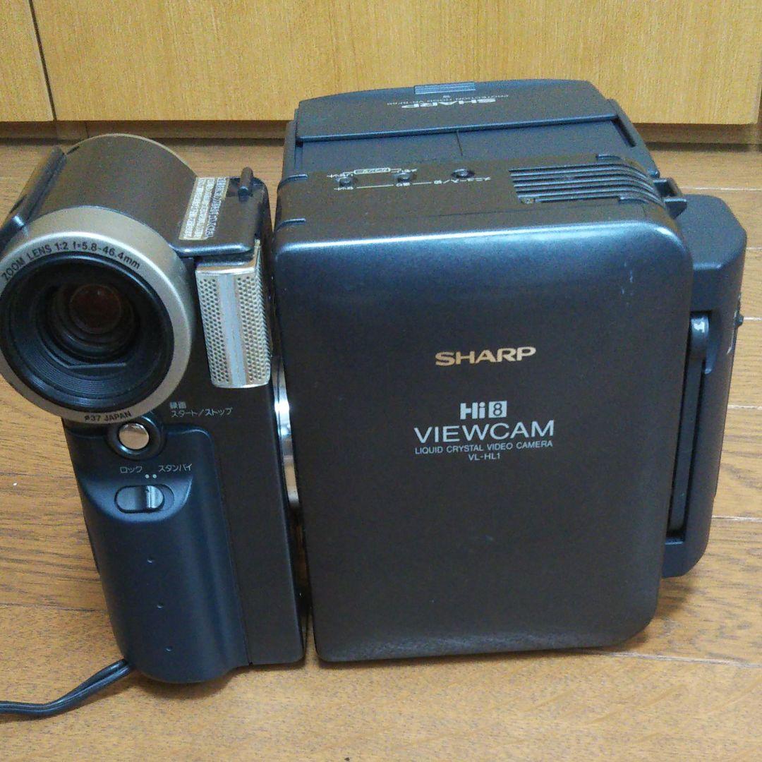 30年以上前！ビデオカメラ】SHARP Hi8VIEWCAM VL-HL1 - メルカリ