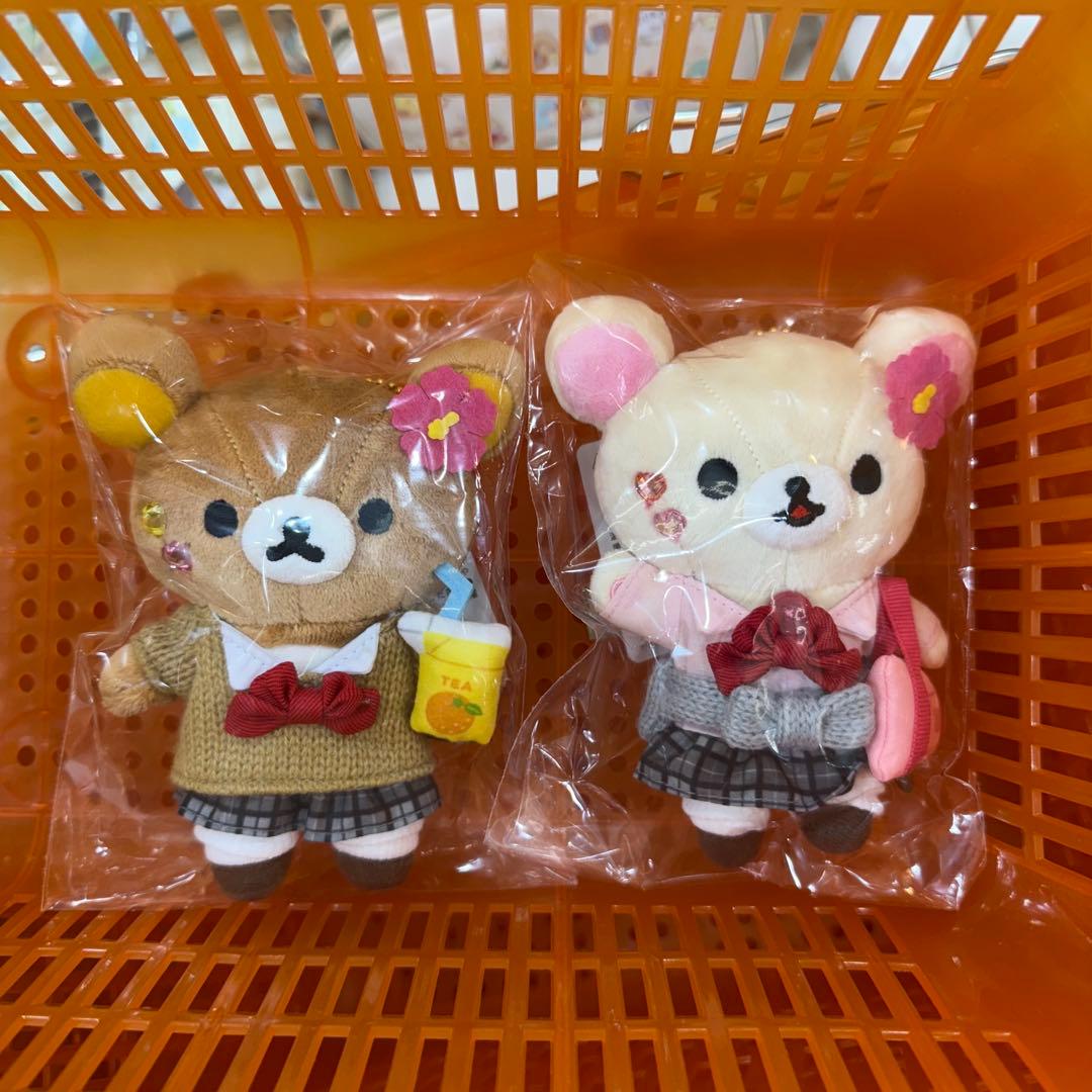 新品 リラックマストア限定 ぶらさげぬいぐるみ JK 制服 ギャル - メルカリ