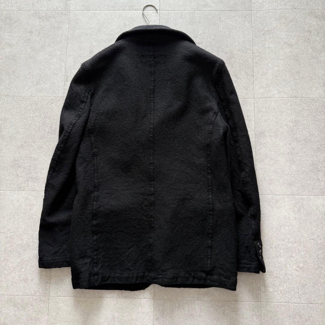 コムデギャルソンオム 田中オム ウール縮絨 ジャケット 黒 AD2002