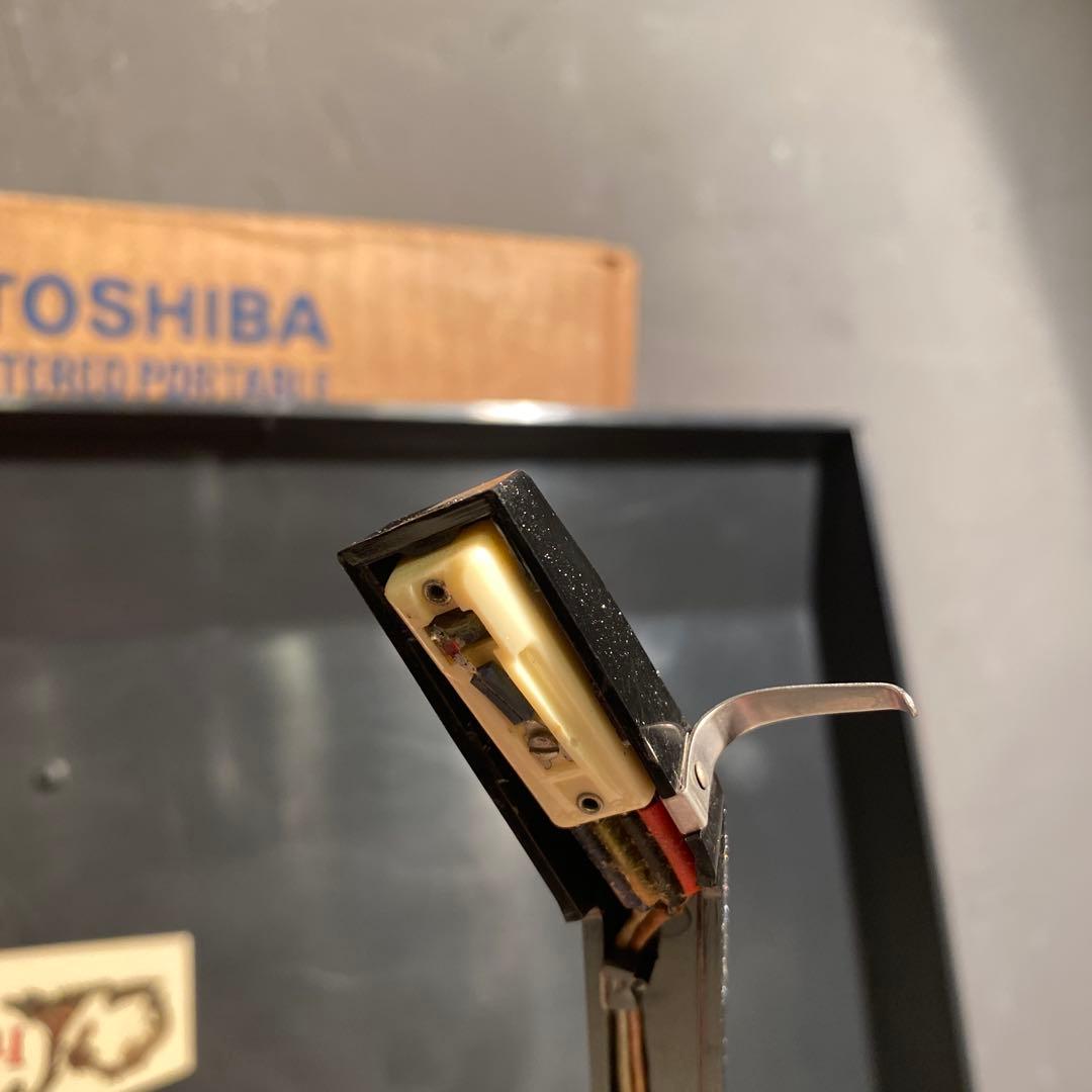 昭和レトロ TOSHIBA GP-23S レコードプレーヤー 箱付き美品 - メルカリ