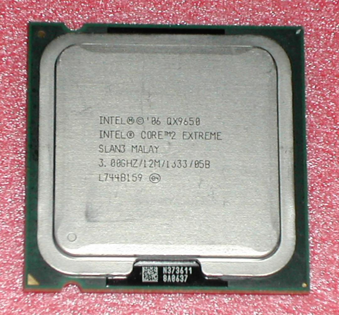 4コアCPU　Core 2 Extreme QX9650　LGA775 4コアCPU Core 2 Extreme QX9650 LGA775 - メルカリ