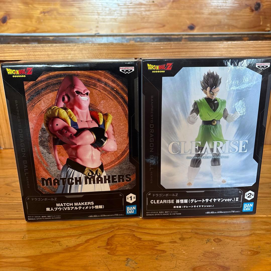 ドラゴンボールZ CLEARISE 孫悟飯 MATCH MAKERS 魔人ブウ - メルカリ