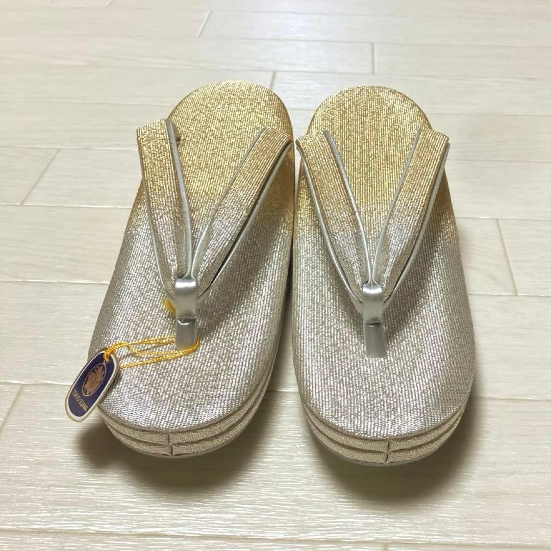 《未使用・箱付き》東京胡蝶　草履バッグセット　日本製