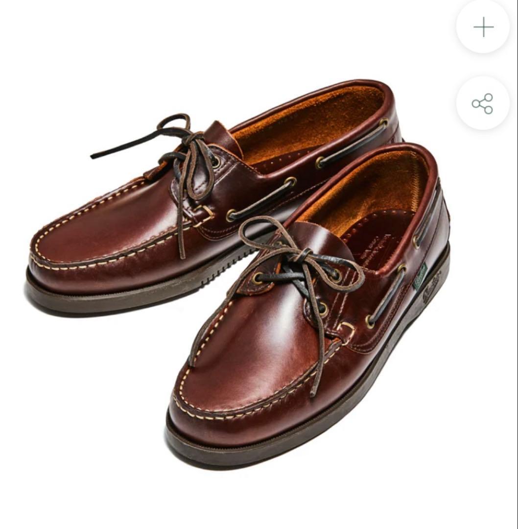 年始限定】Paraboot 26.5cm相当 デッキシューズ UK6.5