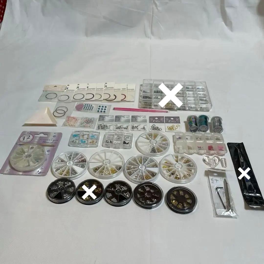 ネイルアート用品 ネイルパーツ ラインストーン セット まとめ売り