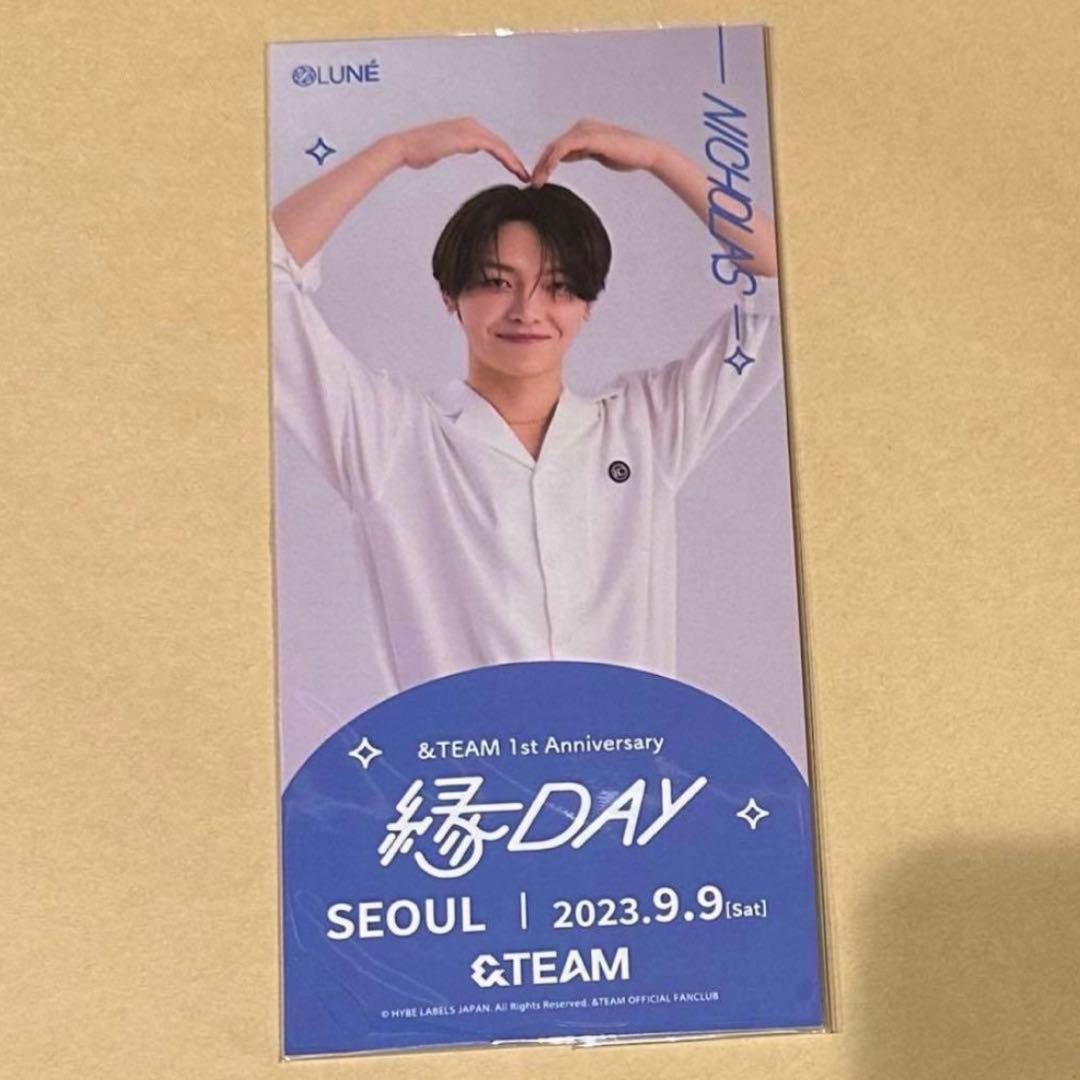 &TEAM 縁DAY 韓国 ソウル FC ピクチケ ニコラス NICHOLAS - メルカリ