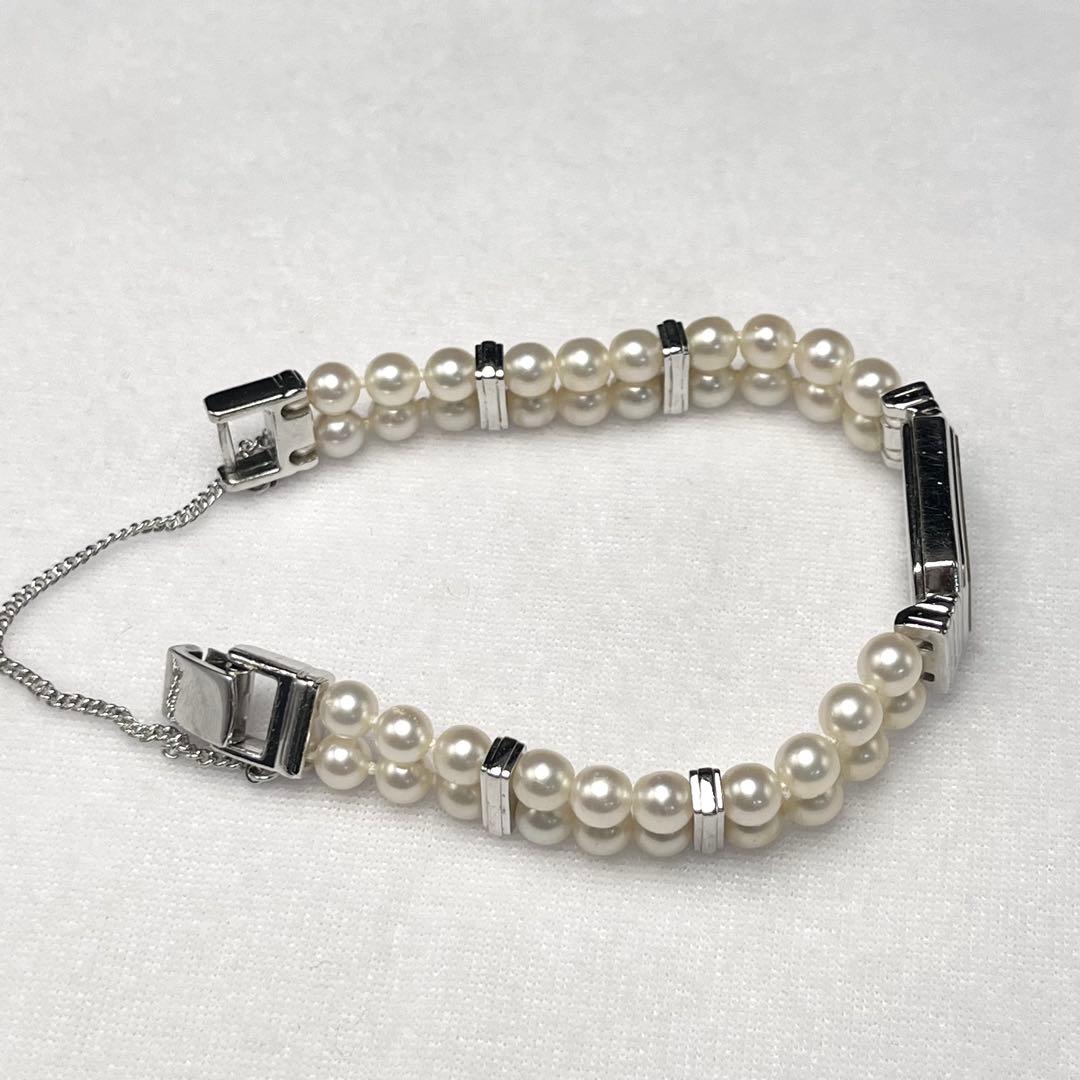 ミキモト 真珠 パール 腕時計 5.0mm STSTEEL BASEL