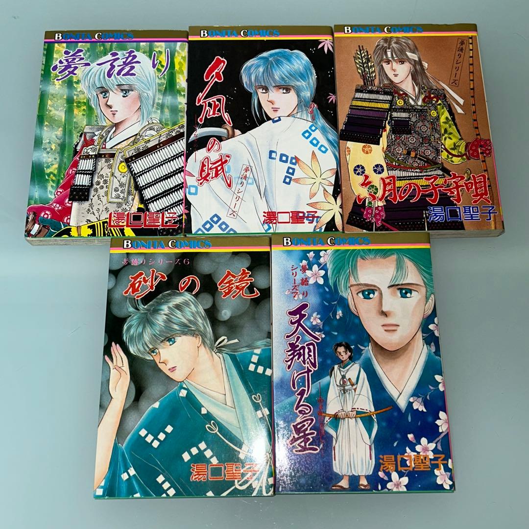 夢語りシリーズ 明日菜の恋歌 風の墓標 2.3.4.5巻 10冊セット 湯口聖子