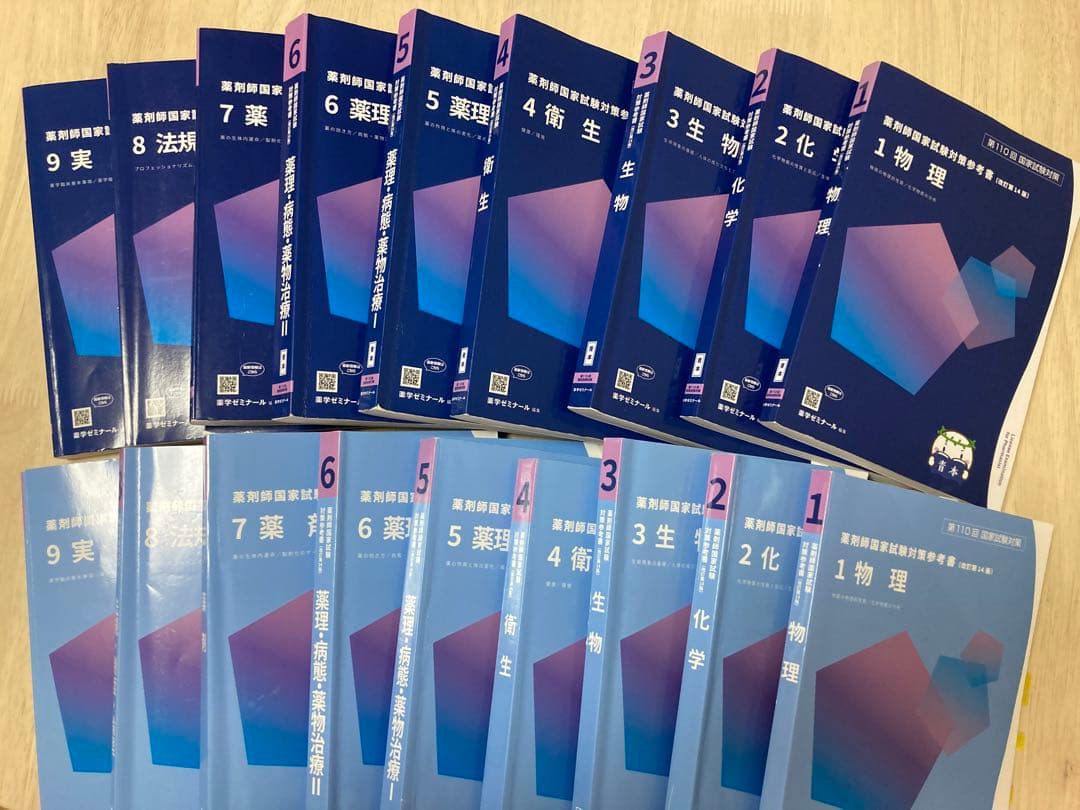 第110回薬剤師国家試験対策 薬学ゼミナール 青本のみ - メルカリ
