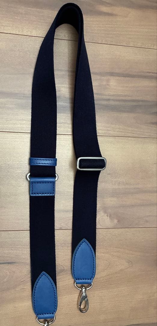 美品 DEUX MONCX ビジネスバッグ 2way レザー ブルー - メルカリ