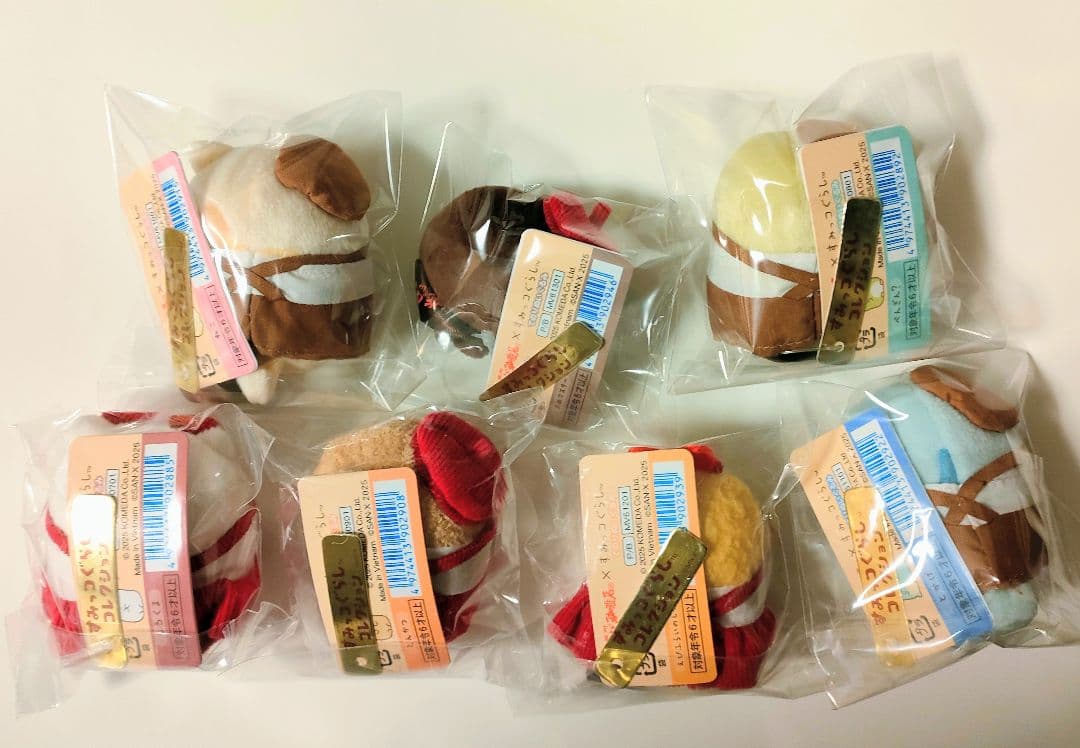 新品！コメダ珈琲店×すみっコぐらし てのりぬいぐるみ 全7種セット
