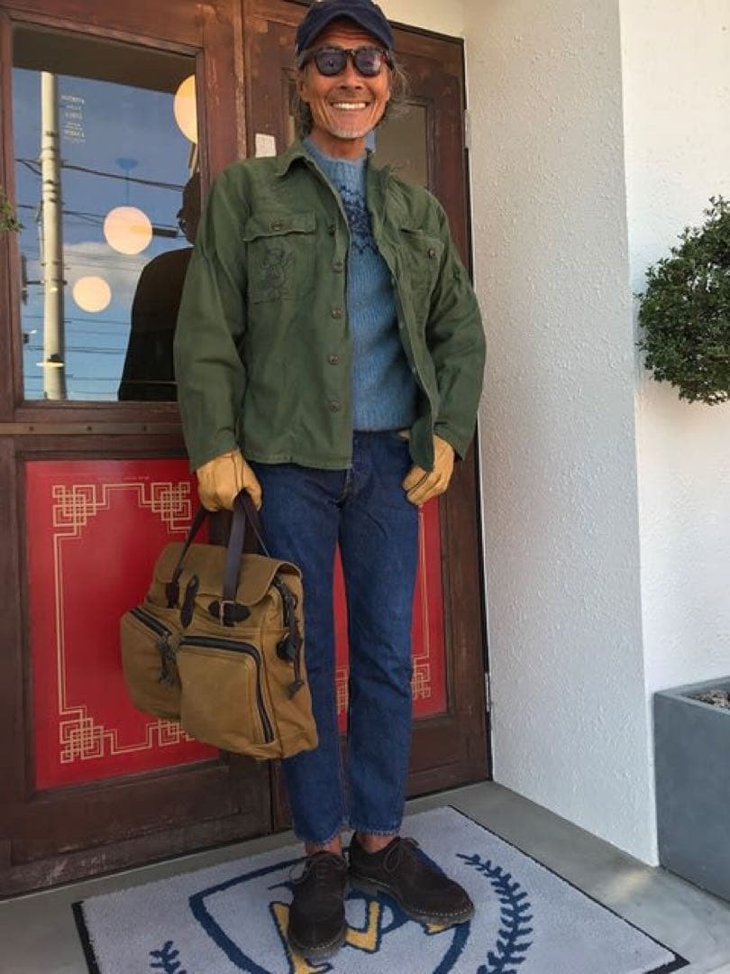 ボーイズマーケット別注 Harley of Scotland モヘアニット - メルカリ