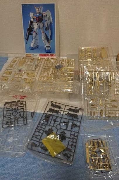 非売品 MG ガンダムNT-1ゴールドメッキVer.プラモデルコンテスト金賞