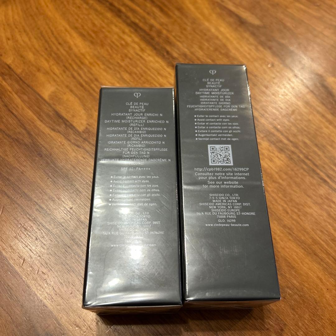 SYNACTIF デイタイムモイスチャライザー 本体レフィルセット