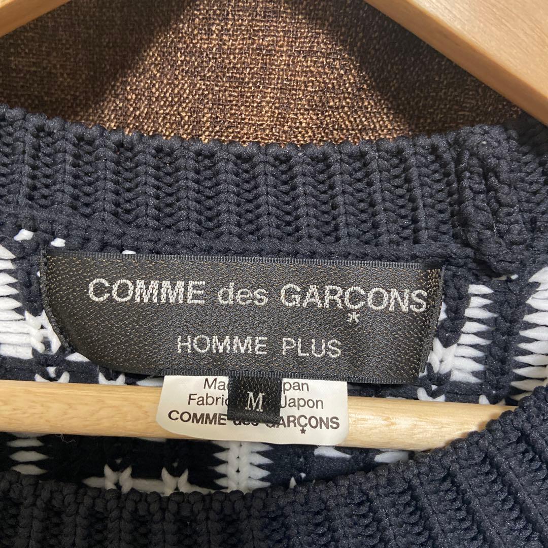 美品】コムデギャルソンオムプリュス 21AWダークルーム ニット Mサイズ